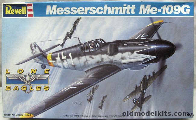 Revell 1/32 Messerschmitt Me-109G (Bf-109G) 'Lone Eagles' Issue, 4557 plastic model kit